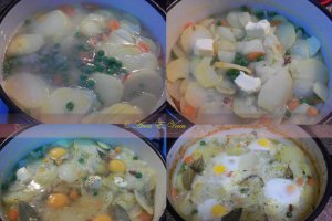 Soté de legume cu oua