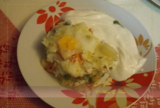 Soté de legume cu oua