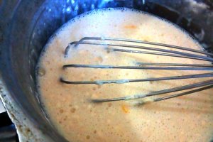 Prajitura cu cirese si crema de vanilie