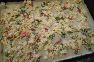 Placinta cu cas si legume