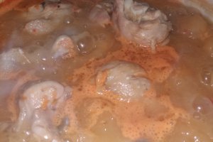 Ciorba de naut cu carne de pui