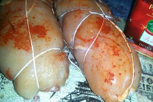 Rulada de pui cu mozzarella