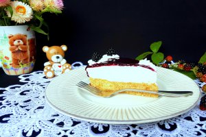 Tort cu jeleu de mure