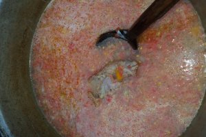 Ciorba de rata la ceaun