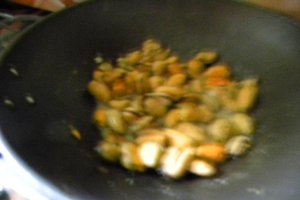 Spaghete cu midii