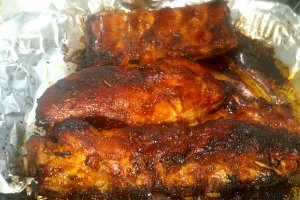 Coaste - Ribs de Porc cu miere la cuptor