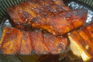 Coaste - Ribs de Porc cu miere la cuptor