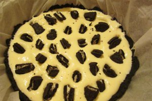 Cheesecake cu oreo (copt)