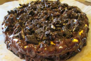 Cheesecake cu oreo (copt)