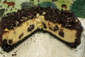 Cheesecake cu oreo (copt)