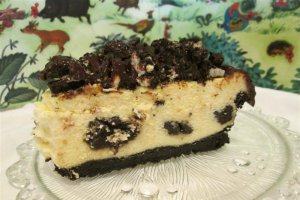 Cheesecake cu oreo (copt)