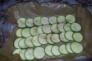 Cipsuri din dovlecel verde la cuptor
