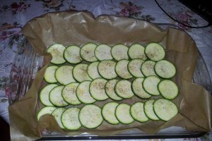 Cipsuri din dovlecel verde la cuptor