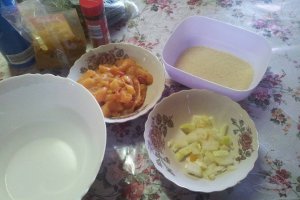 Chiftelute din piept de pui la cuptor