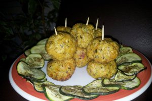 Chiftelute din piept de pui la cuptor