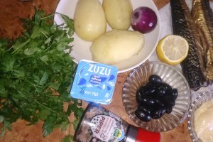 Salata de cartofi cu macrou afumat