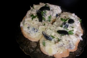 Salata de cartofi cu macrou afumat
