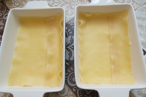 Lasagna cu branza si bacon