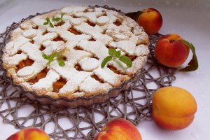Tarta cu piersici