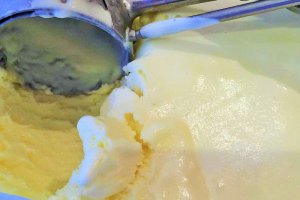 Inghetata de limoncello si lime