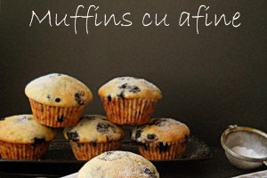 Muffins cu afine