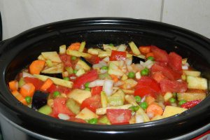 Ghiveci de legume la slow cooker Crock-Pot