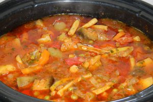 Ghiveci de legume la slow cooker Crock-Pot