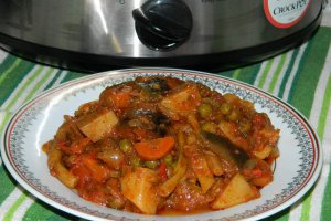 Ghiveci de legume la slow cooker Crock-Pot