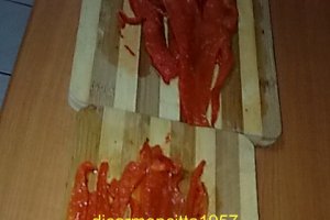 Musaca din legume,cu carne de pui.