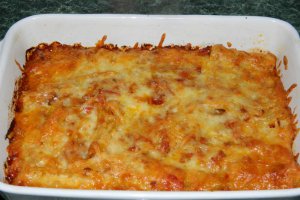 Rigatoni cu carne