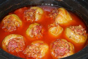 Ardei umpluti la slow cooker Crock-Pot