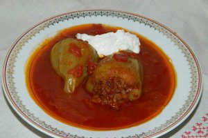 Ardei umpluti la slow cooker Crock-Pot