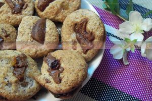 Pricomide cu stafide, ciocolata si crema de unt