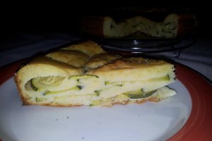 Tarta rustica cu dovlecei