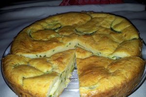 Tarta rustica cu dovlecei