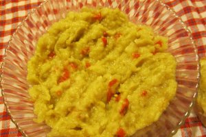 Salata de vinete cu ardei copt
