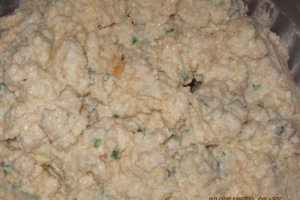 Salata din icre de crap cu ceapa