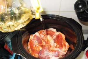 Piept de porc cu rosii la slow cooker Crock-Pot