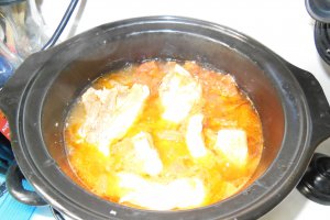Piept de porc cu rosii la slow cooker Crock-Pot