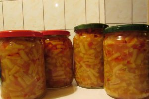 Fasole verde pentru iarna