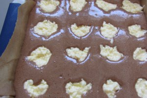 Prajitura cu branza si cacao