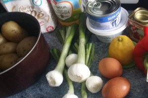 Crochete cu ton si ricotta