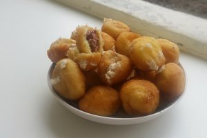 Gogosi cu carne de vita presata