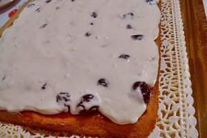 Tort cu mascarpone  si  lapte condensat