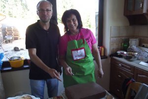 Tort cu mascarpone  si  lapte condensat
