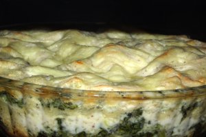 Lasagna cu spanac