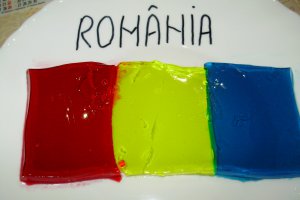 Steagul ROMANIEI din jeleu