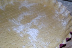 Tarta cu carne tocata, ciuperci si cascaval