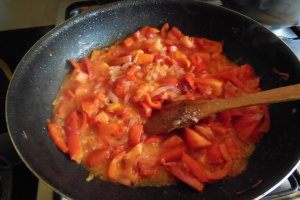 Aripioare cu legume picante, la cuptor