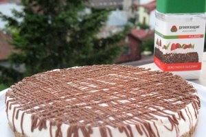 Cheesecake dietetic cu biscuiti - Dukan